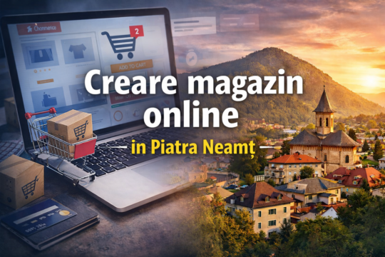 Creare magazin online Piatra Neamt