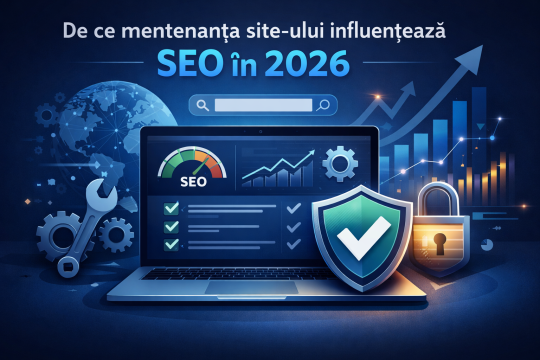 mentenanță site și impactul asupra SEO în 2026