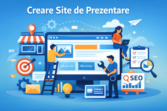 Creare site de prezentare